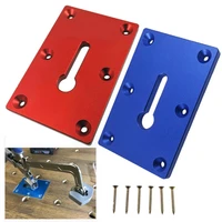 diy woodworking tools table fixture fixing plate for clamp installation