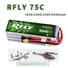 Аккумулятор ACE RFLY R-fly 6S Lipo, перезаряжаемый 6000 вертолет 70 90, 5300 мАч, 700 мАч, 3300мач, 1850мач, 75C