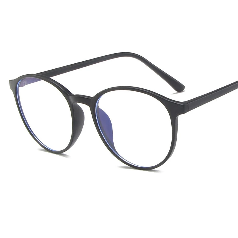 

2020 round frame new classic glasses fashion TR90 student flat mirror can be equipped with myopia glasses frame