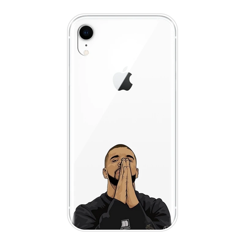 Чехол для Телефона iPhone 6 S 7 8 X XR XS Max крутая звезда Дрейка рапера силиконовая Мягкая