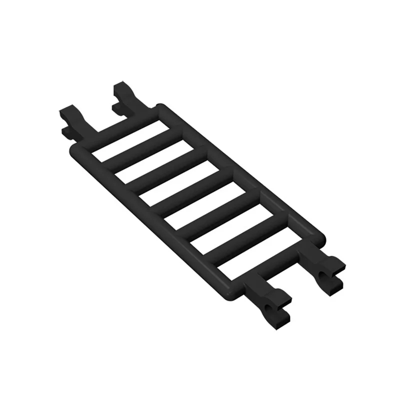 

10pcs Compatible MOC Brick Parts 30095 Ladder Bar 7 x 3 with 4 Clips Building Block Particle DIY Kid Brain Toy Birthday Gift