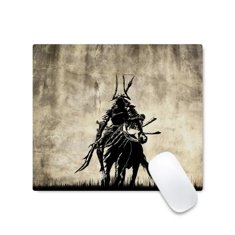 

Japan samurai gamer play mats Mousepad Mouse pad Desk Protect Game Officework Mat Non-slip Laptop Cushion