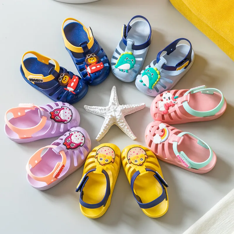 

Children's Sandals Cute Cartoon Animal Boy Girl Sandals Children's Slippers Kids Shoes