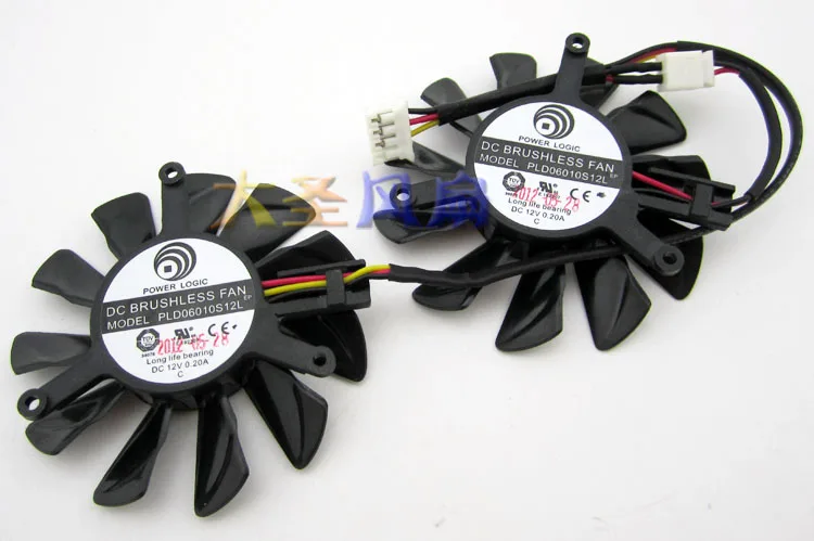 

Original n640gt diameter 5.5cm hole spacing 3.9cm pld0610s12l graphics card fan