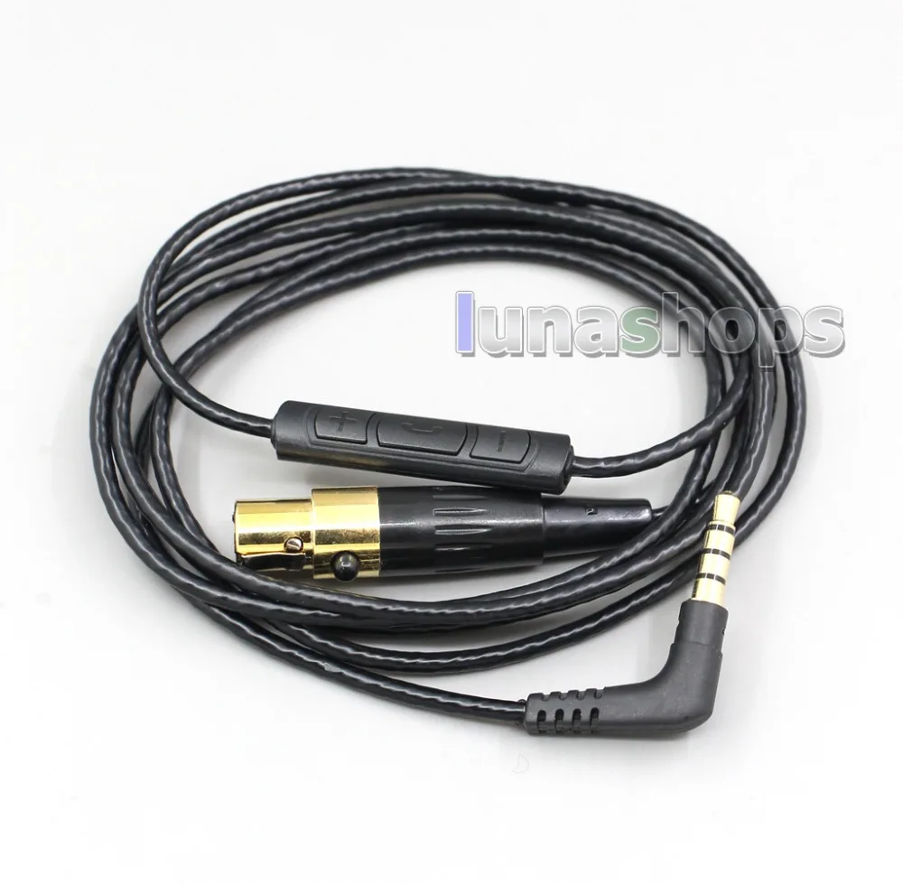 LN004982 с запасной кабель для дистанционного управления микрофоном для AKG Q701 K702 K271s 240s K271 K272 K240 K141 K171 K181 K267 K712 наушников