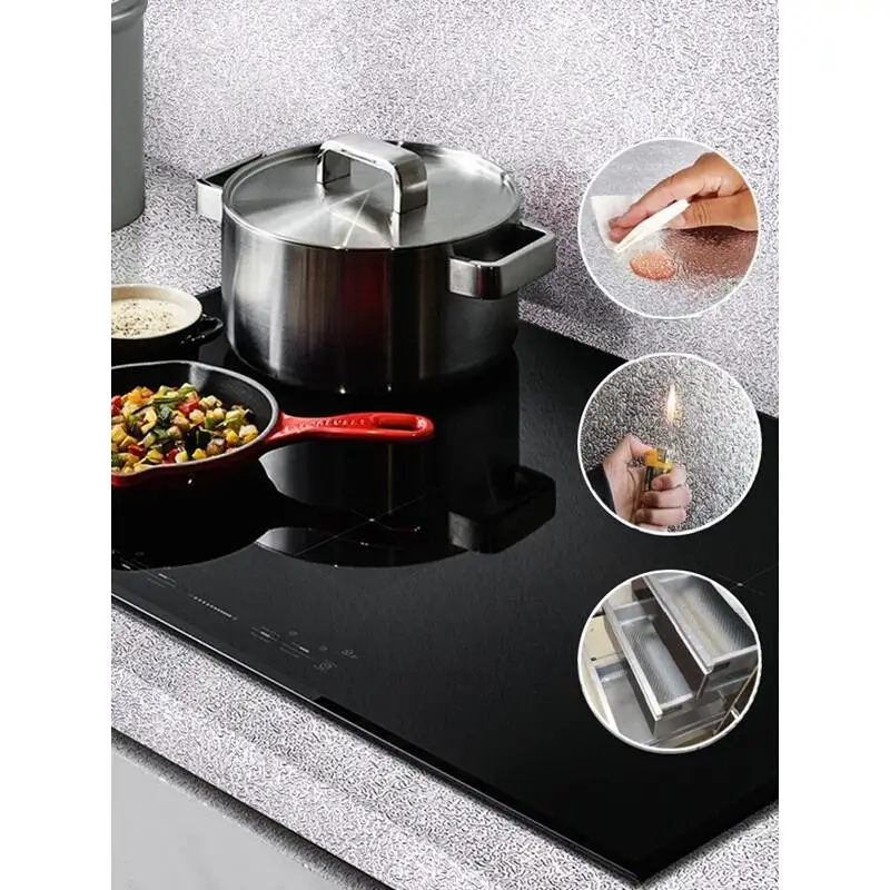 Настенная бумага для кухни водонепроницаемый маслостойкий стикер стен домашний