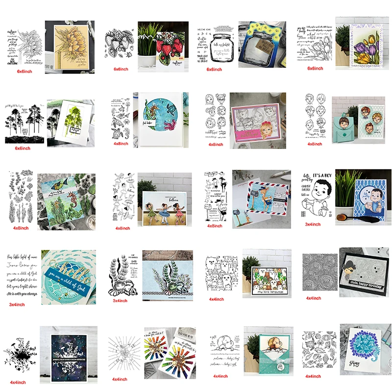 Популярные товары для девочек цветы слова животные прозрачный силиконовый