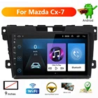 Автомагнитола JOYINCAR для Mazda Cx-7, мультимедийный стерео-проигрыватель с экраном 9 дюймов, GPS, на платформе Android 9,1, типоразмер 2 din, для Mazda 2008-2015