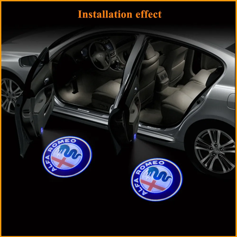 2 предмета новый дизайн HD лазерный Led пригласительные огни в дверь автомобиля