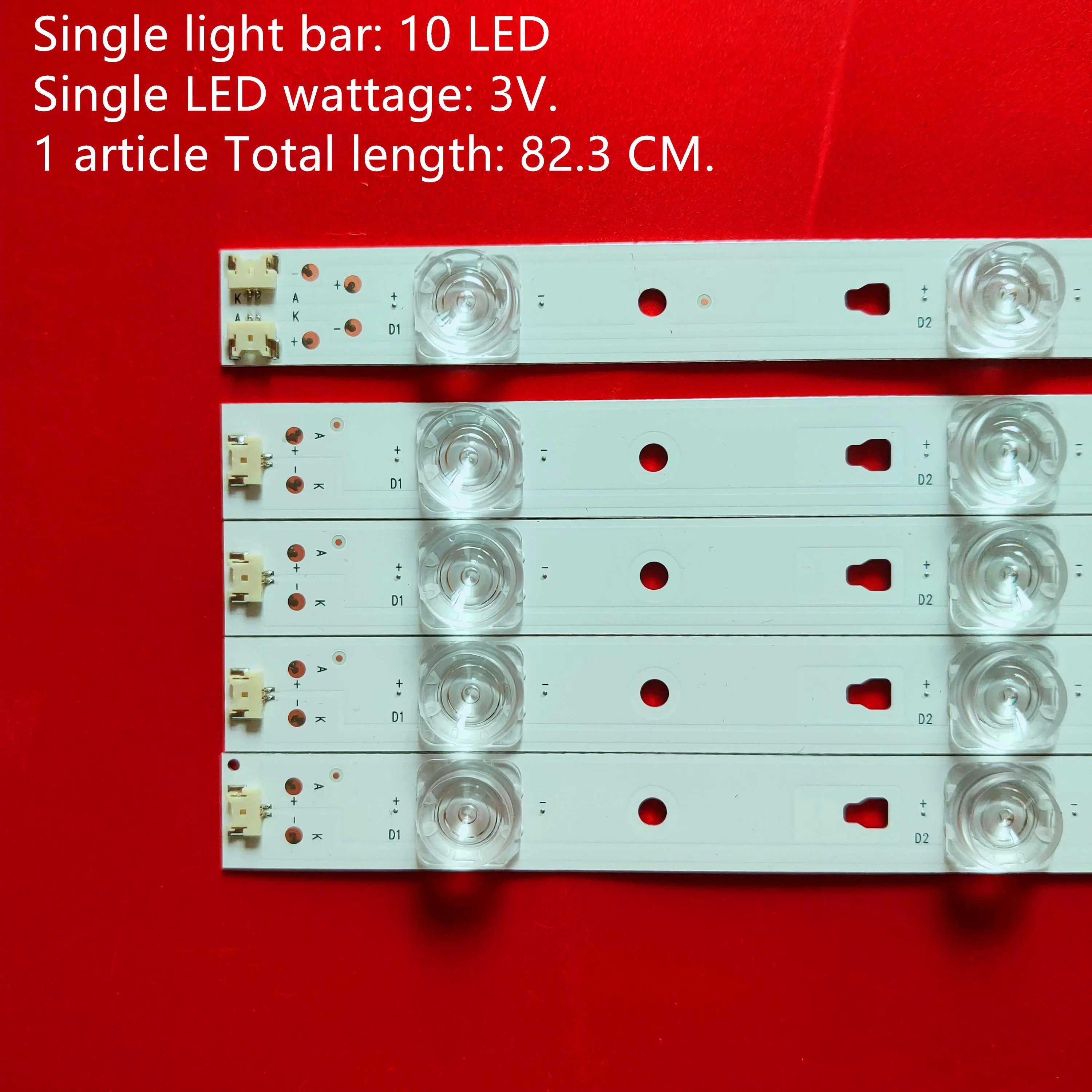 5 шт./лот для HAIER LE42AL88R81A2 ТВ подсветка LED42D10A ZC14DFG 01 5S2P 10S1P 30342010203|Светодиодные ленты| |