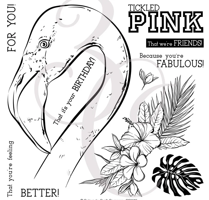 Птица прозрачный силиконовый штамп/печать для DIY скрапбукинга/альбом