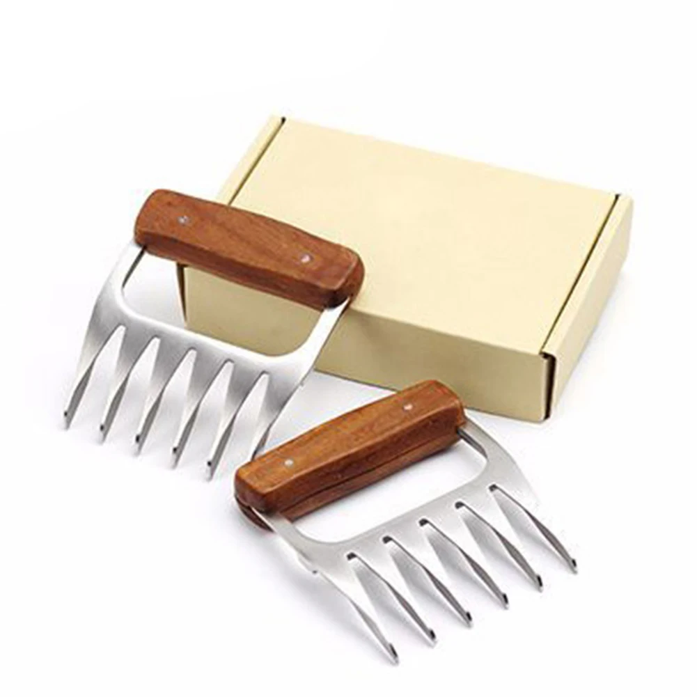 2 шт. барбекю мясо коготь принадлежности для Разделки мяса медведь прочные