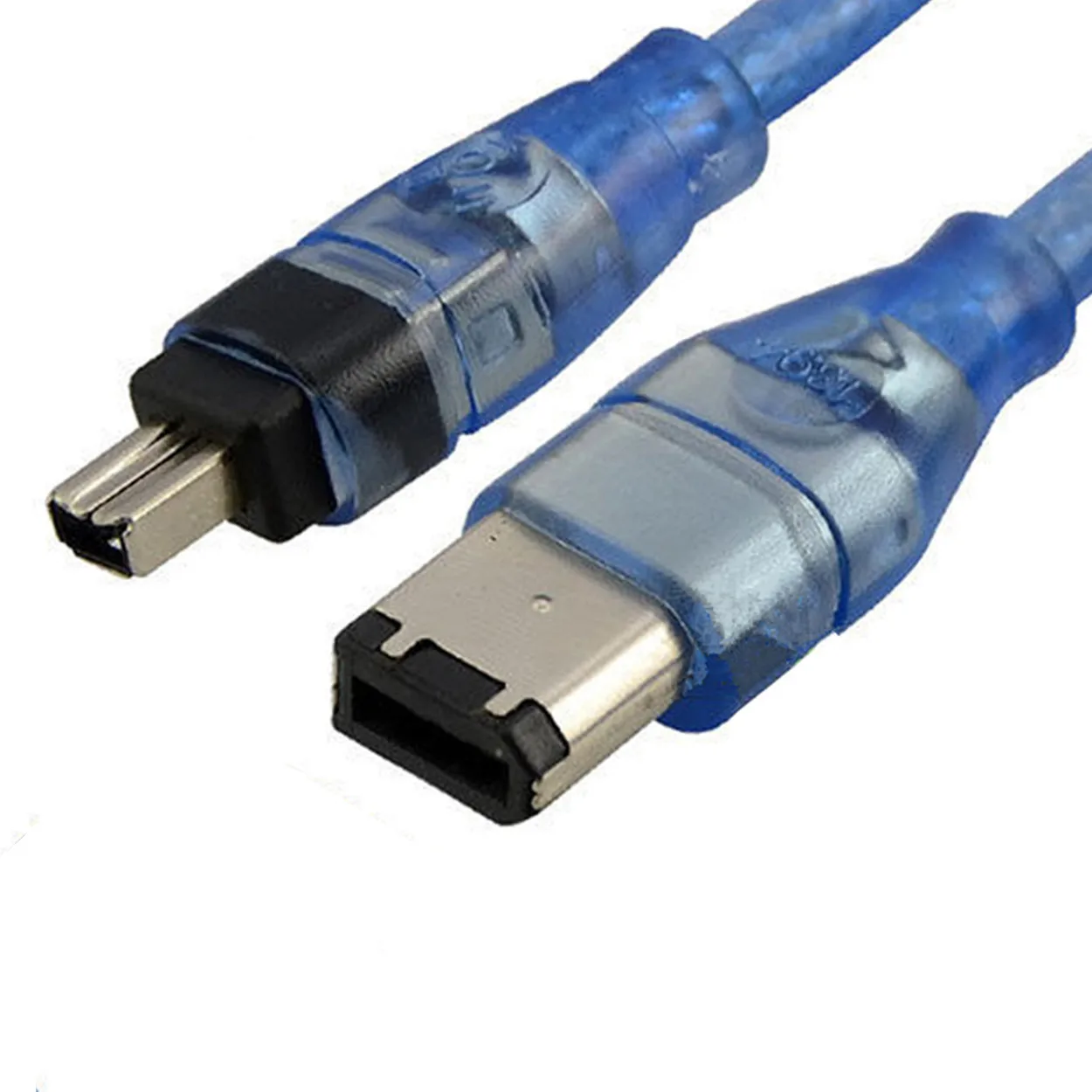 Кабель-адаптер ERE FireWire 400 прозрачный шнур IEEE 1394/iLink Кабель DV с 6 контактами на 4