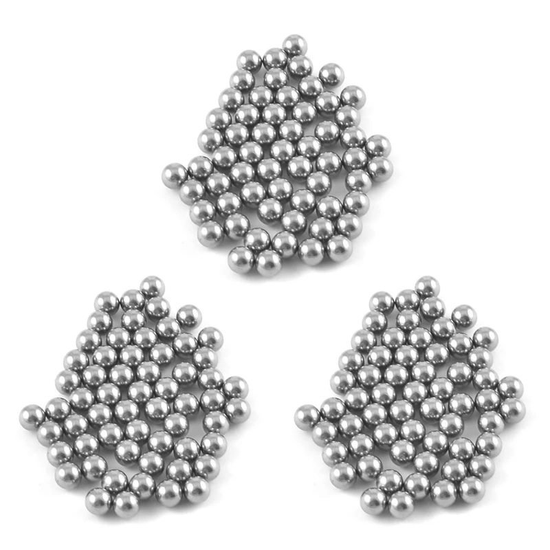 

180 Pcs 4Mm Dia Bicycle Steel Bearing Ball Replacement