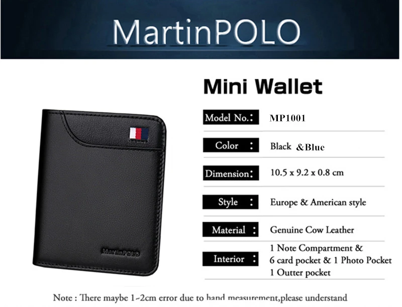 Минималистичный тонкий нейлоновый кошелек для мужчин и женщин Slimline ультра тонкий маленький мужской женский кошелек на молнии компактный кошелек для денег MP1001A