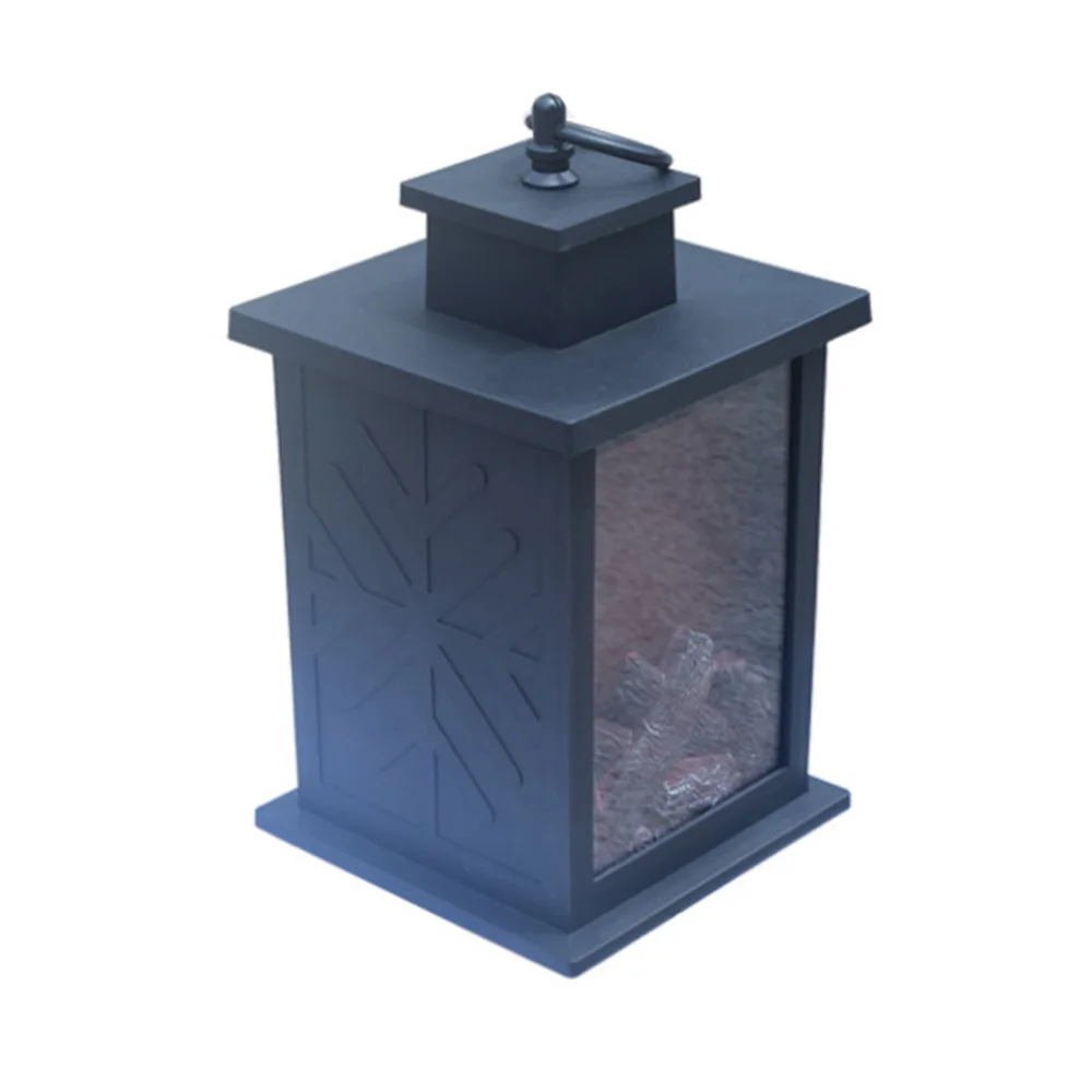

Simulation LED Night Light Carbon Fire Flame Light Retro Lampara Portable Lantern Ornaments new