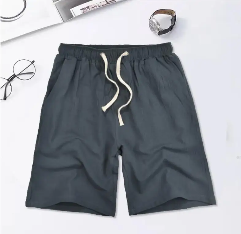 

2021 Shorts Summer Men Loose Cotton Man Clothes