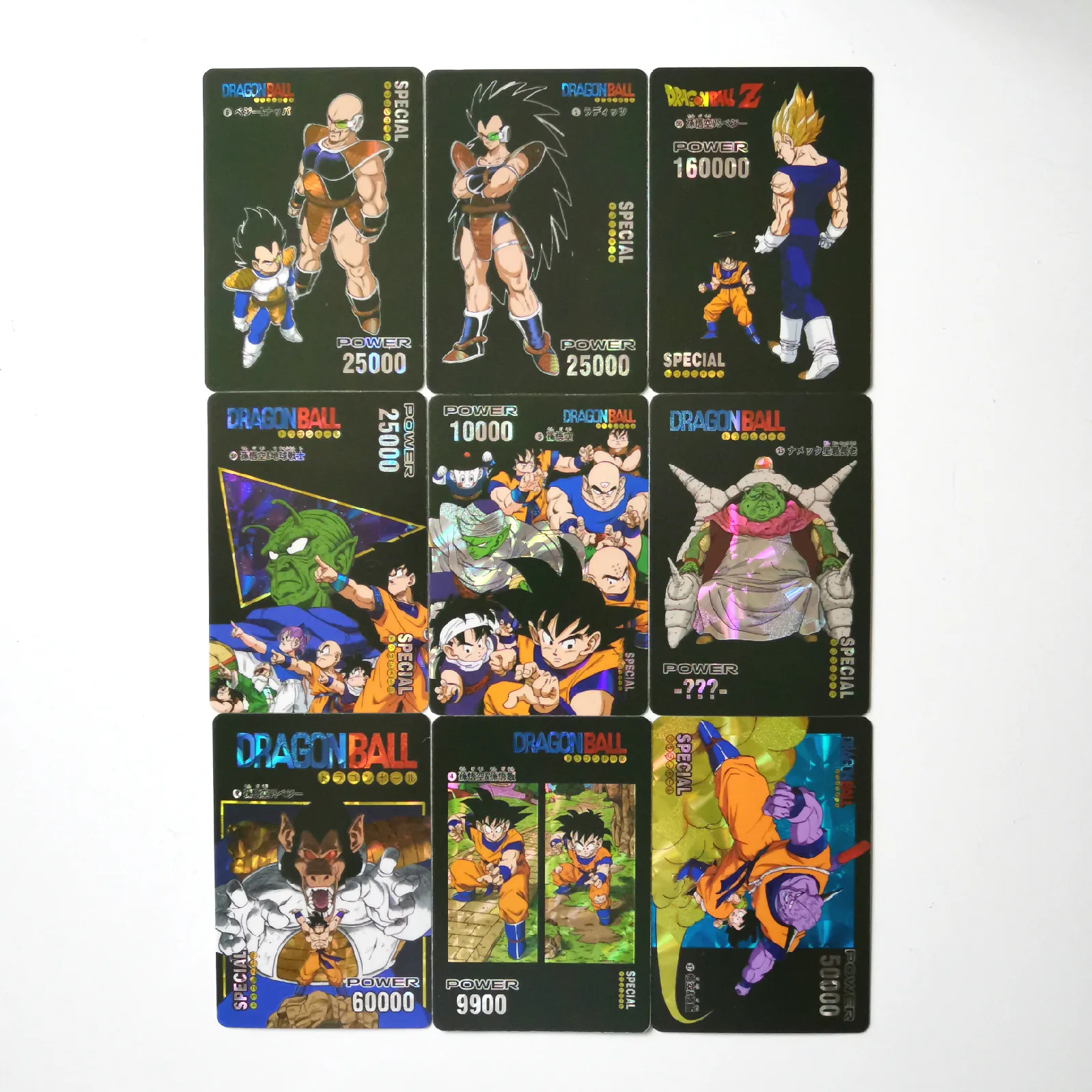 27 стилей Dragon Ball Z Super Ultra Instinct Limited BREAK часы в советском стиле игра флэш-карта Коллекция аниме-открытки
