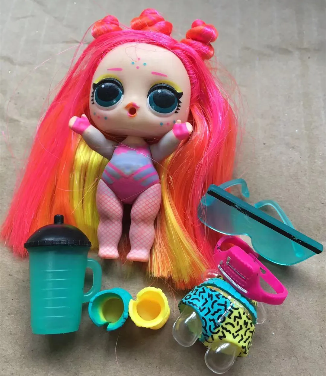 Мини-кукла игрушки фигурки кукла одежда обувь бутылки с молоком очки повязка на