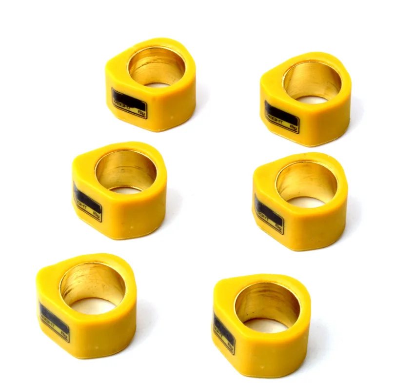 

Набор гоночных роликов/вариаторов 6 шт., вес 20x15 мм 8 г 10 г 13 г 15 г 19 г для Peugeot SV125 Keeway F-ACT 125 Beta Eikon 125cc 150cc