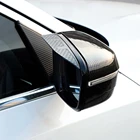 Автомобильное зеркало заднего вида, отделка для зеркала заднего вида, защита от дождя, солнцезащитный козырек, затенение, пластиковая рамка для Hyundai Sonata DN8 10Th 2020 2021