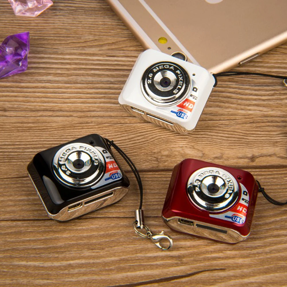 X3 микро портативный HD Мега пиксель Карманный видео аудио цифровая камера