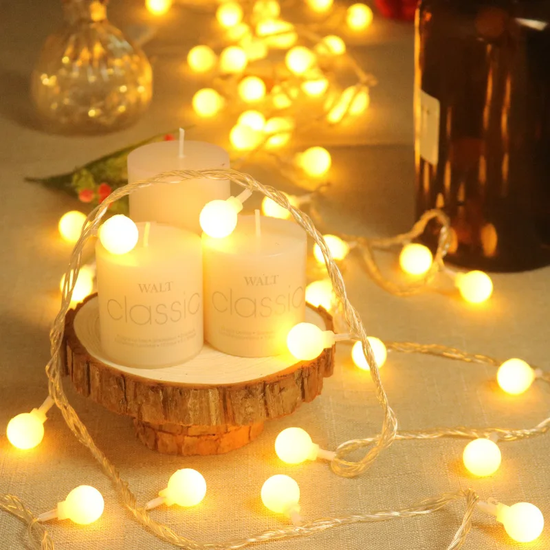 

Гирлянда на батарейках, светодиодная гирлянда, Рождественское украшение, рождественские гирлянды, светодиодные Рождественские декоративн...