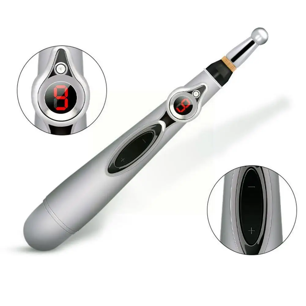 

Electronic Acupuncture Pen Electric Meridians Therapy Pen Pain Relief Energy Tools Meridian Pen Heal Massage U3v7