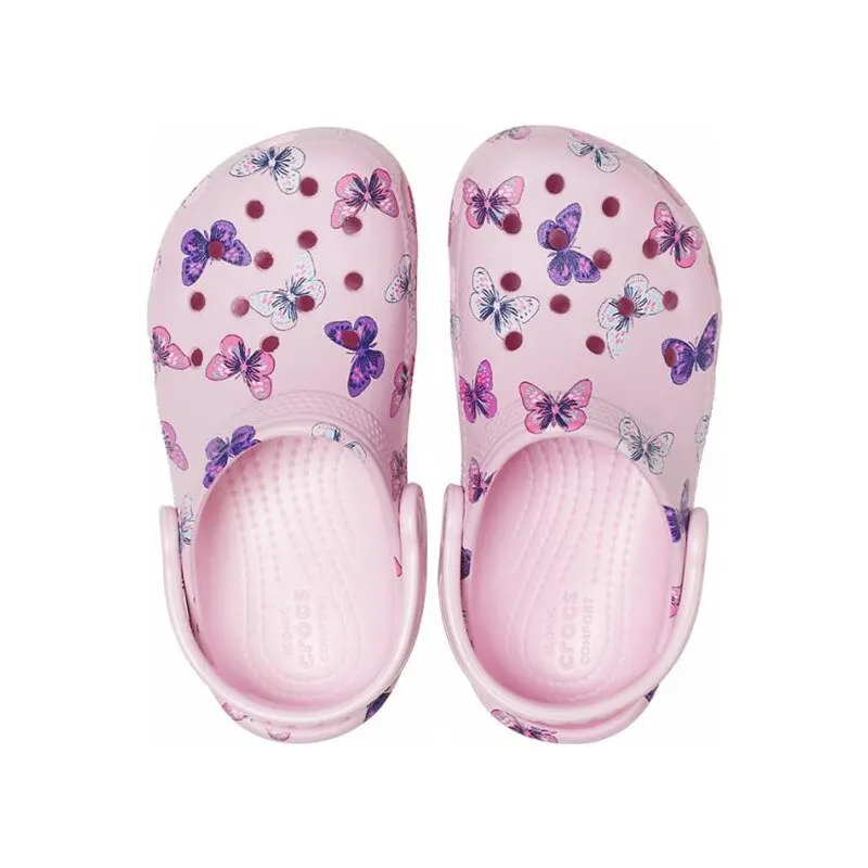 CROCS Classic Butterfly Clog PS KIDS|Мюли и сабо| |