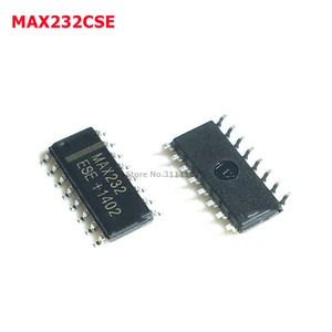 10pcs/lot MAX232CSE MAX232ESE SMD SOP16 RS-232 Driver Chip