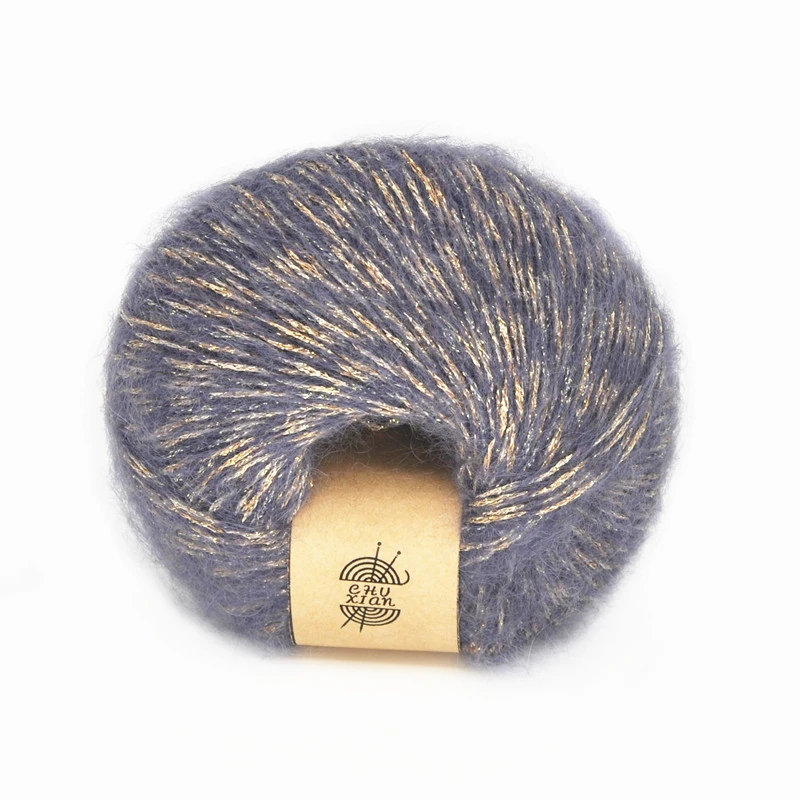 Бесплатная доставка мохеровая шерсть 50 г/шар яркая шелковая пряжа для ручного