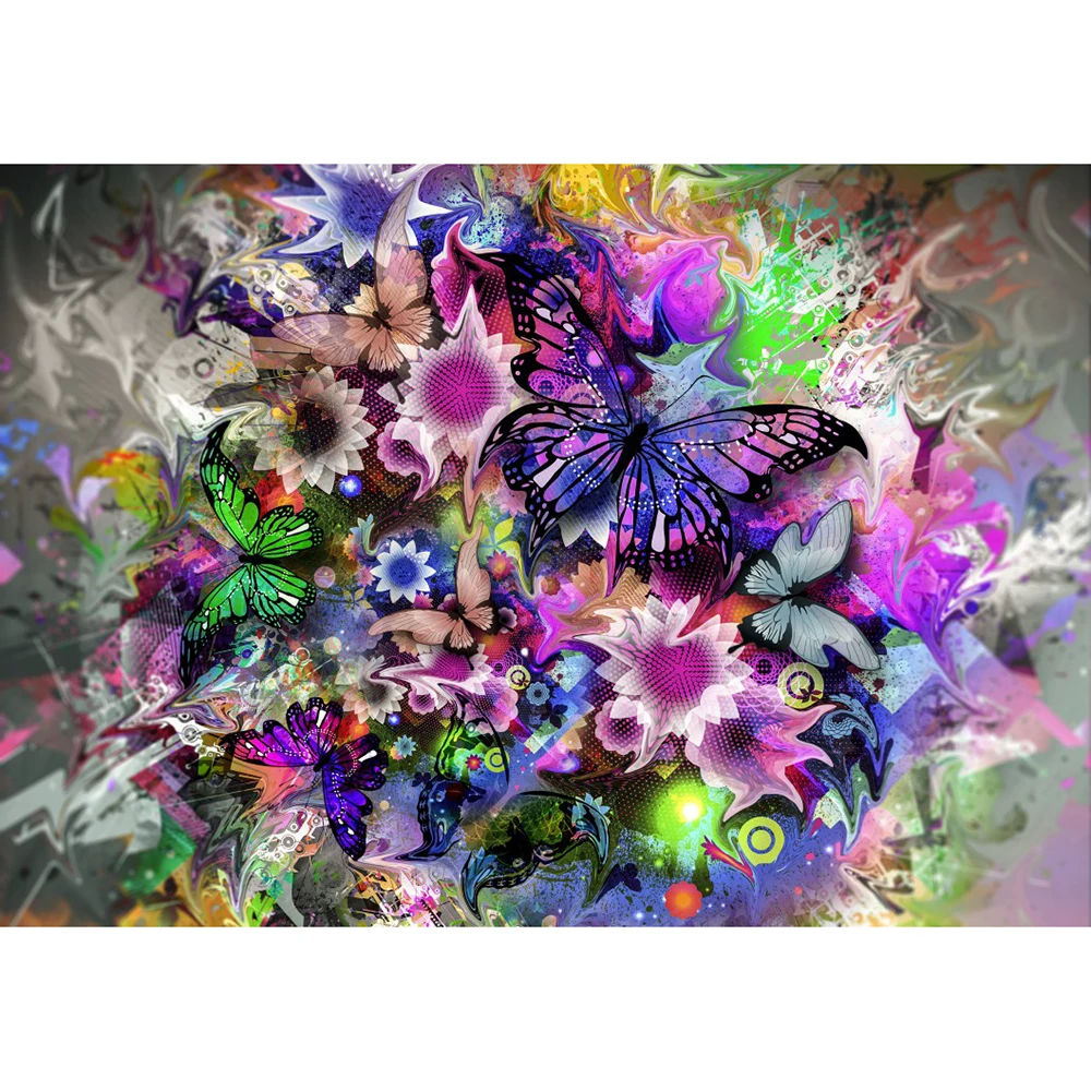 

Алмазная живопись 5D Dpsupr, полноразмерная/круглая вышивка с бабочками, вышивка крестиком, мозаика в подарок