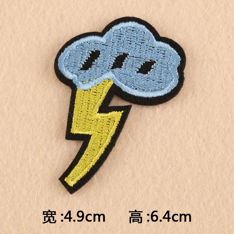 

Embroidered DIY Cartoon Animal Costume Accessories Embroidery Cloth Sticker Patch Iron on Patches for Clothes Appliques