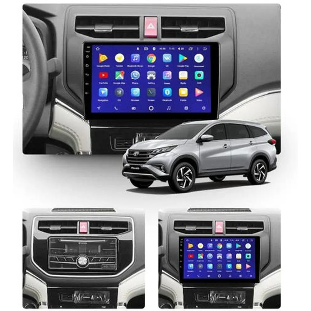 2 DIN автомобильное радио для Toyota Rush 2017 2020 мультимедийная система GPS Авторадио