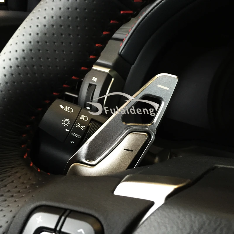 2 шт. для Lexus NX 2015-2021 200t300h IS 200T 250 RC RCF рулевое колесо алюминиевый рычаг переключения