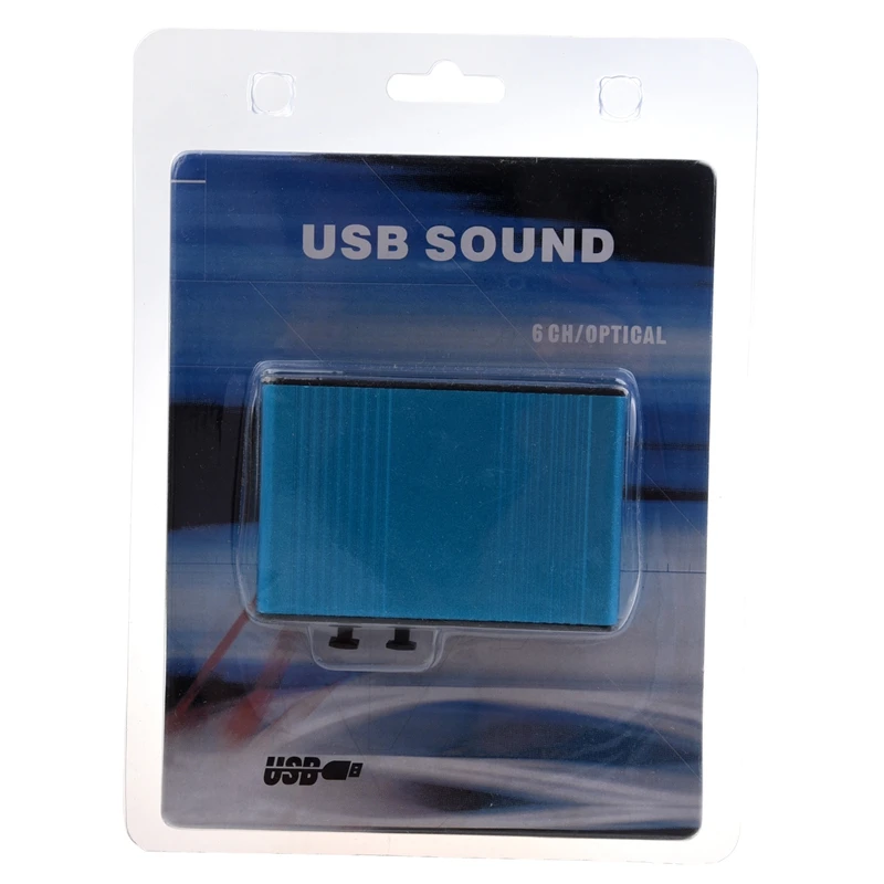 USB 6 Channel 5.1 External o Sound Card SPDIF | Электроника