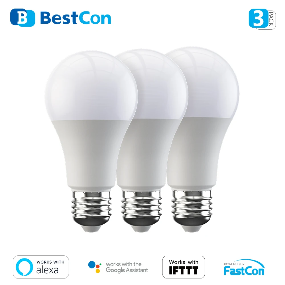 1/2/3-Pack BroadLink Smart Light BestCon LB1 Dimmer LED Bulb