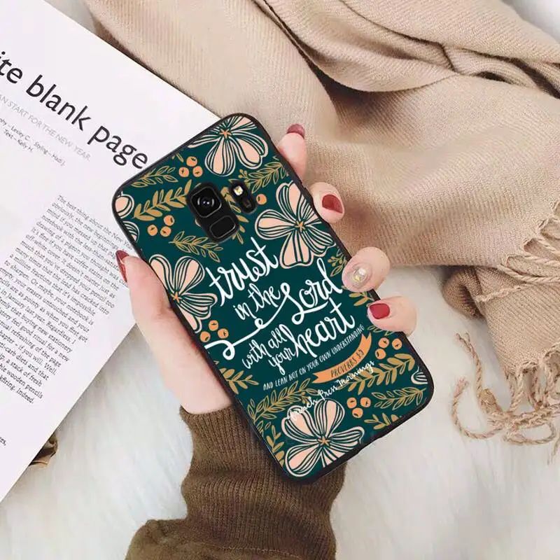 

Christian bible Piety Phone Case for samsung galaxy s21 s20 fe s10 s9 s8 s30 note 20 10 ultra plus pro lite 5G funda cover