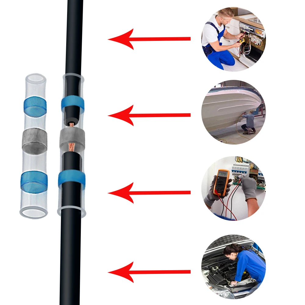 Изолированный кабель спаянный рукав быстрый соединитель обжимной терминал