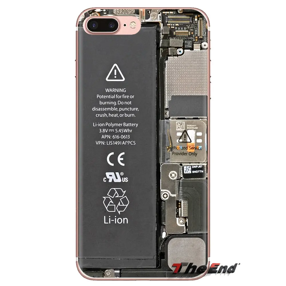 Мобильный чехол для телефона Срок службы батареи цикл забавная iPhone XS Max XR X 4 4S 5 5S 5C