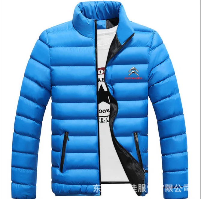 

2020 New for CITROEN Winter Jackets Parka Men Autumn Winter Warm Outwear Brand Slim Mens Coats Casual Windbreaker Quilted Jacket