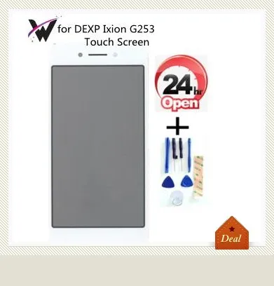 Для 5 0 дюймового сенсорного экрана для DEXP Ixion G253 дигитайзер сотового