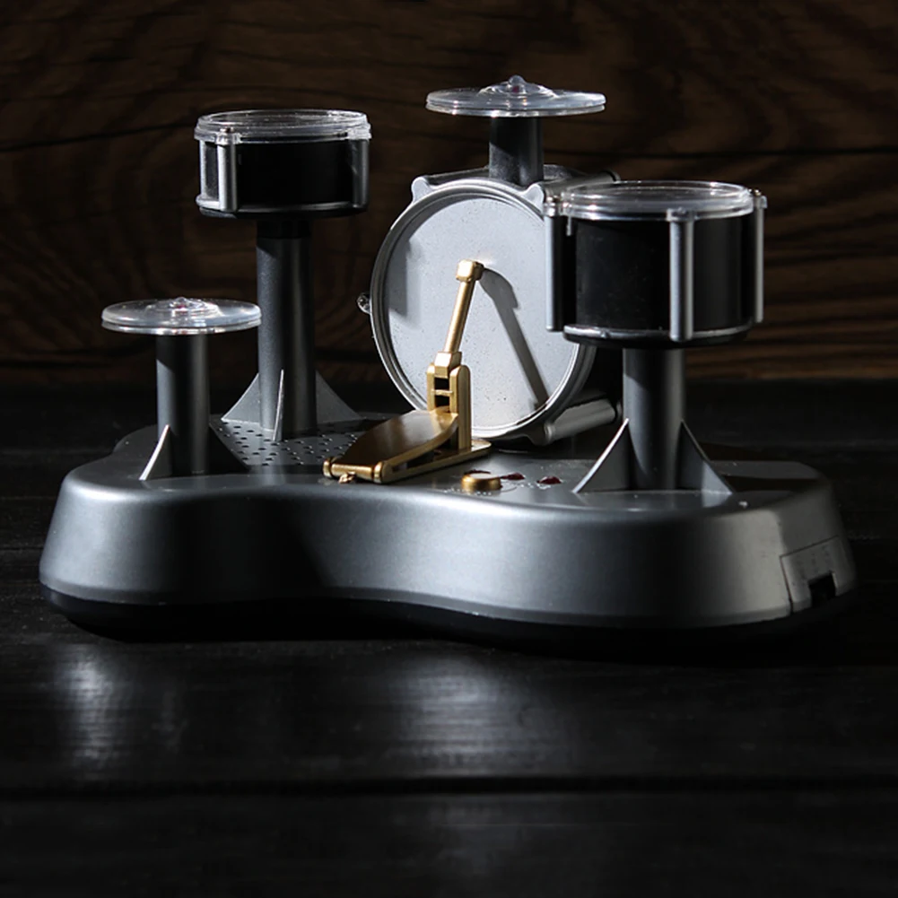 Новинка 2020 мини барабан набор электронных барабанов для пальцев настольный