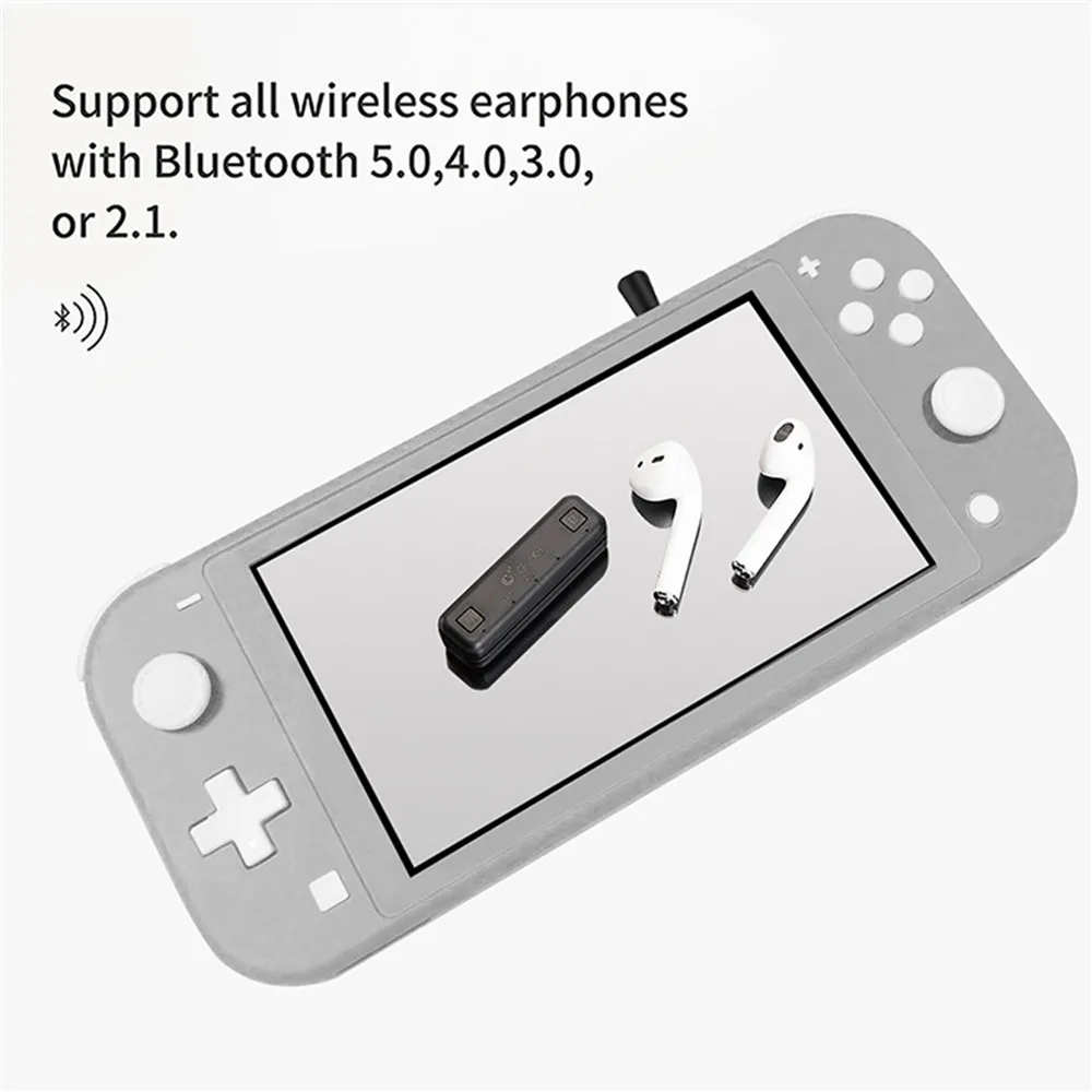 Беспроводной Bluetooth аудио адаптер USB Type-C передатчик NS07 Route Air Pro для игровой консоли