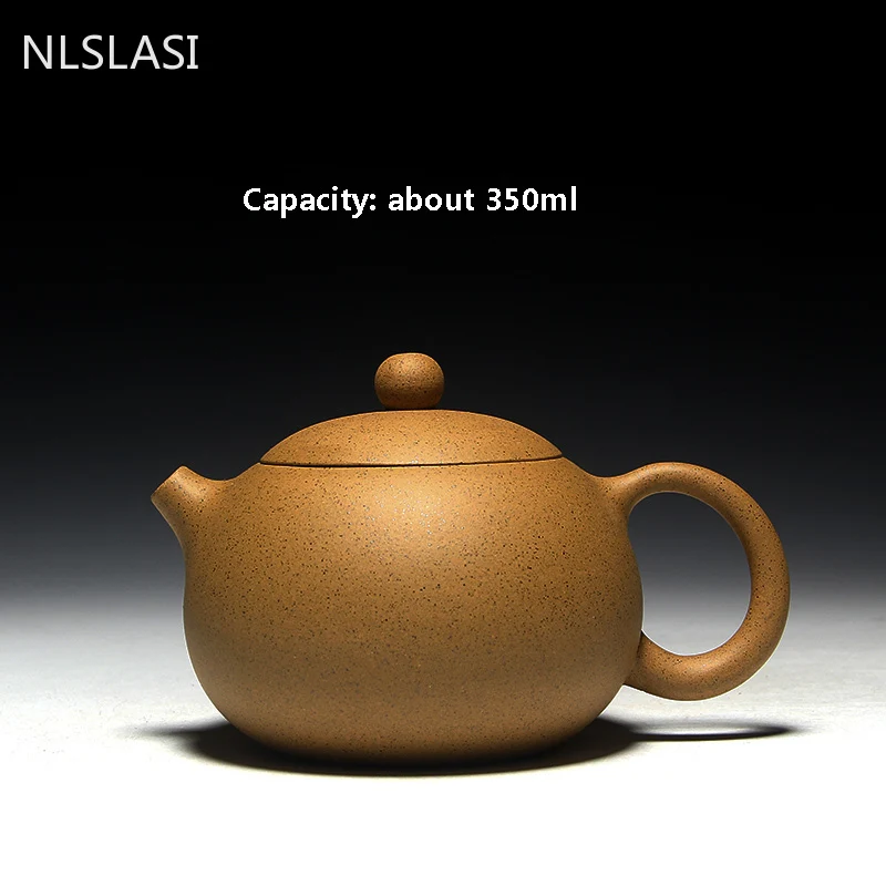 Традиционный чайник из фиолетовой глины NLSLASI Yixing ручной работы чайный Xishi чайная