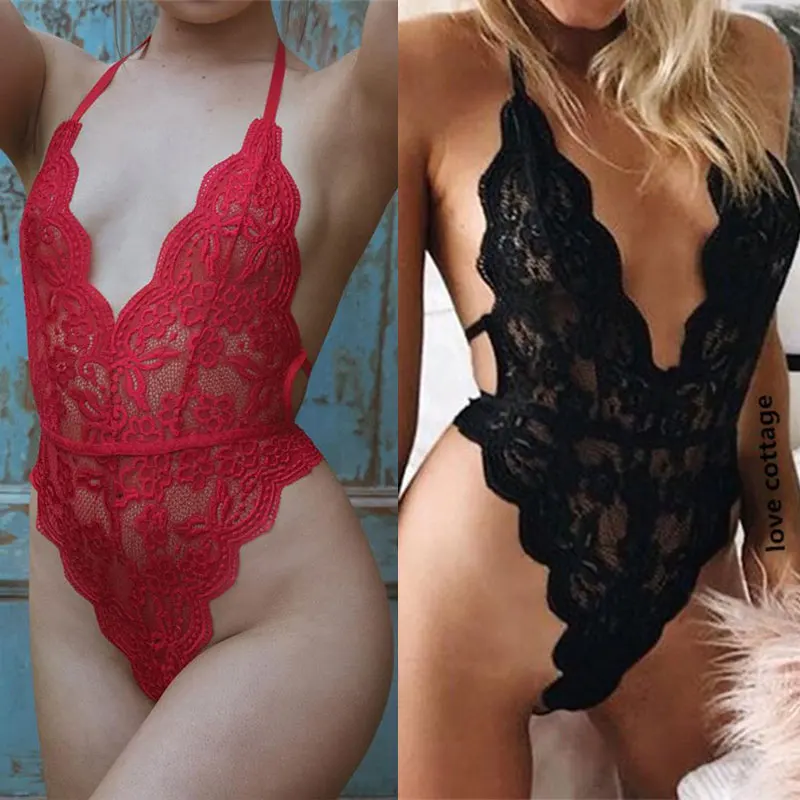 Женское кружевное белье без рукавов с открытой спиной регулируемое сексуальное