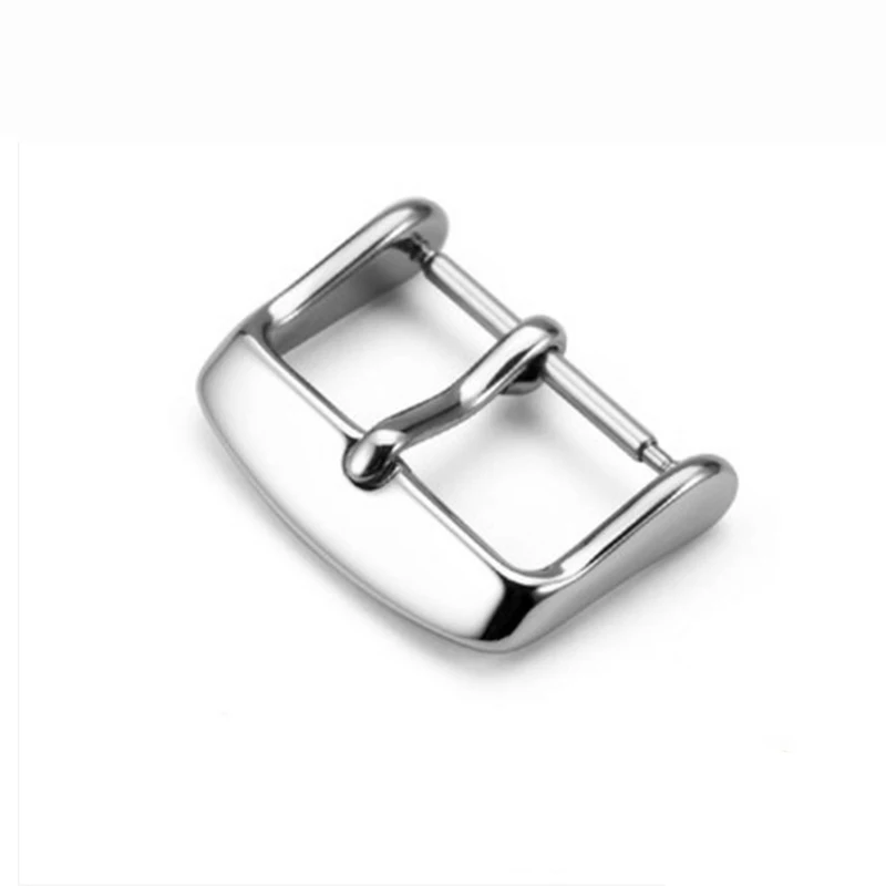 Средней матовости Нержавеющая сталь Пряжка для часов 10 мм 12 14 16 18 мм/20 мм/22