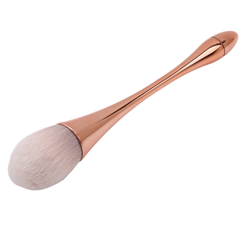 Модная пудра румяна Золотая кисть для основы Профессиональная Кисть макияжа