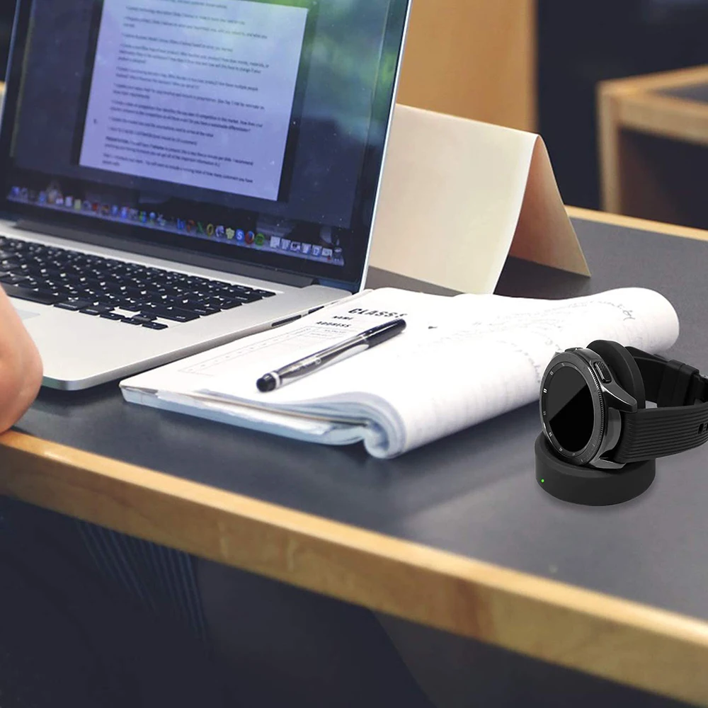 

USB Charging Dock Portable Power Magnetic Cable For Samsung Galaxy Watch 42MM / 46MM Wireless Charger Smart Watch Accessories