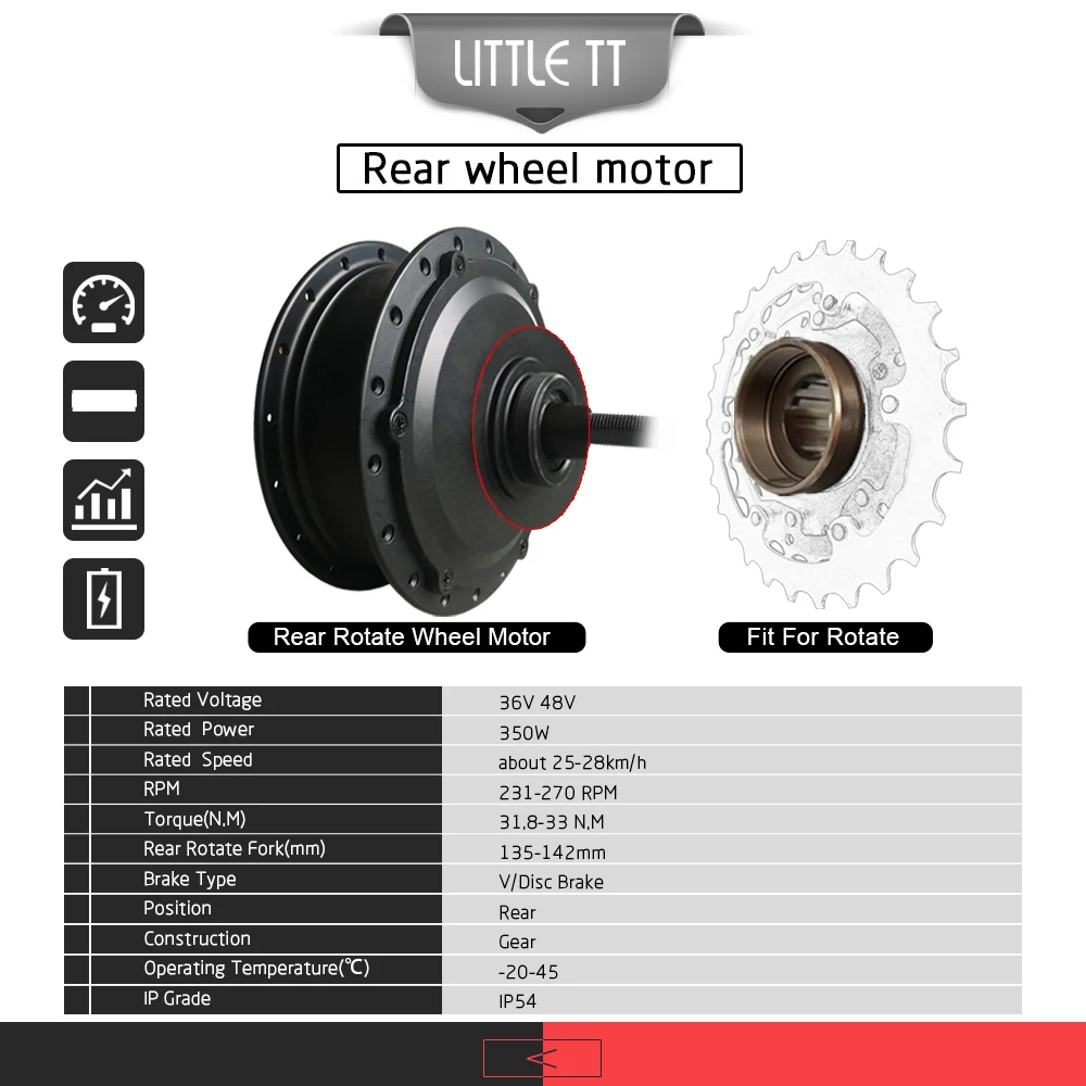 Комплект электровелосипеда с двигателем высокоскоростная бесщеточная